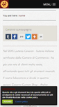 Mobile Screenshot of liuteriacesarini.com
